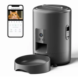 Dispenser Cibo Smart per Gatti e Cani – Timer WiFi e Fotocamera 2 Litri