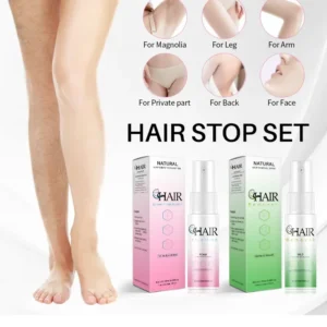 Spray Depilatorio Veloce 2 Minuti Inibitore Indolore per Braccia Ascelle e Gambe Depilazione Permanente per Uomini e Donne Cura e Riparazione della Pelle