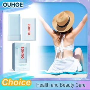 Crema Solare Stick SPF 50 per Viso Pelle Grassa Protezione UV Idratante e Rinfrescante Controllo Olio