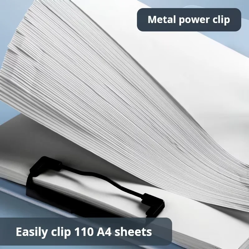 Clip per schede A4 in carta Organizer minimalista per ufficio e studio con pannello rigido per scrittura e archiviazione - immagine 3
