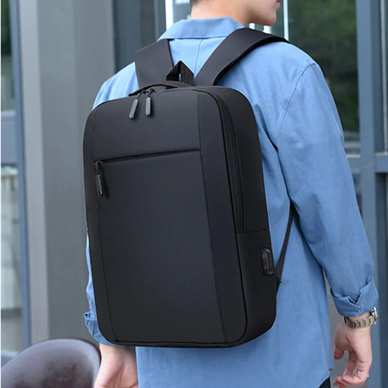 Zaino 3 pezzi borsa a spalla doppia portaoggetti ideale per viaggi business e uso quotidiano - immagine 6