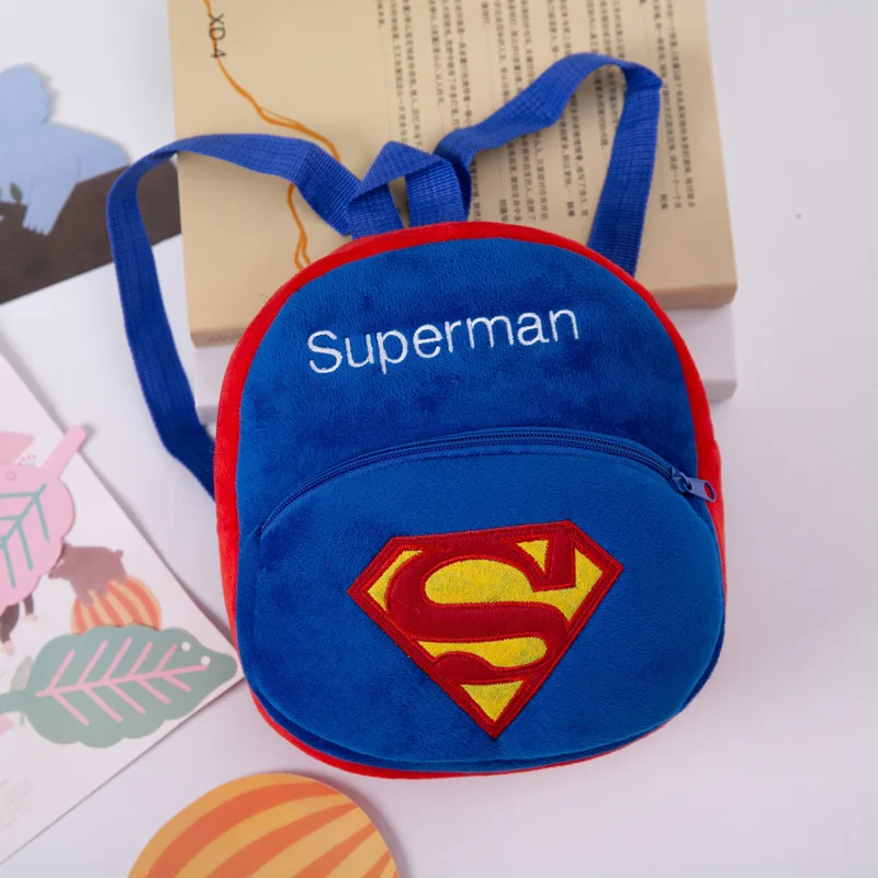 Zaino scuola materna 3-6 anni per bambini borsa a tracolla in peluche resistente ideale come regalo di compleanno - immagine 3