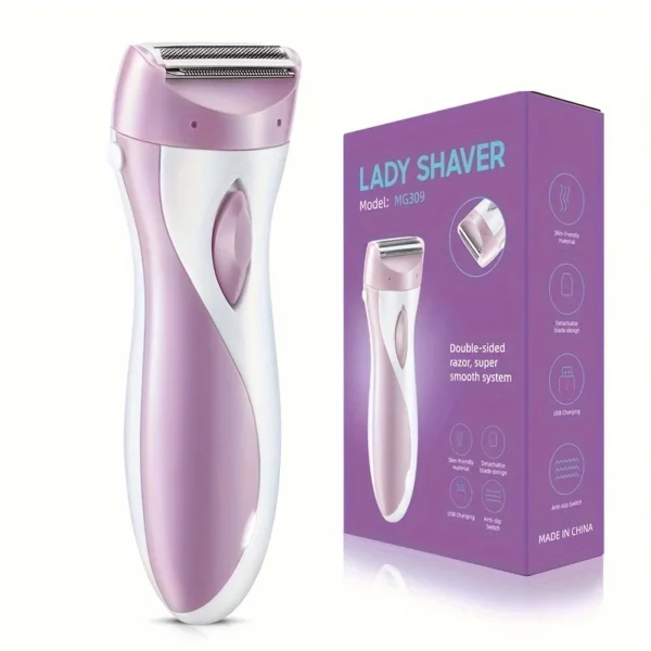 Depilatore Elettrico da Donna Rasoio Portatile USB per Bikini Trimmer Epilatore Professionale