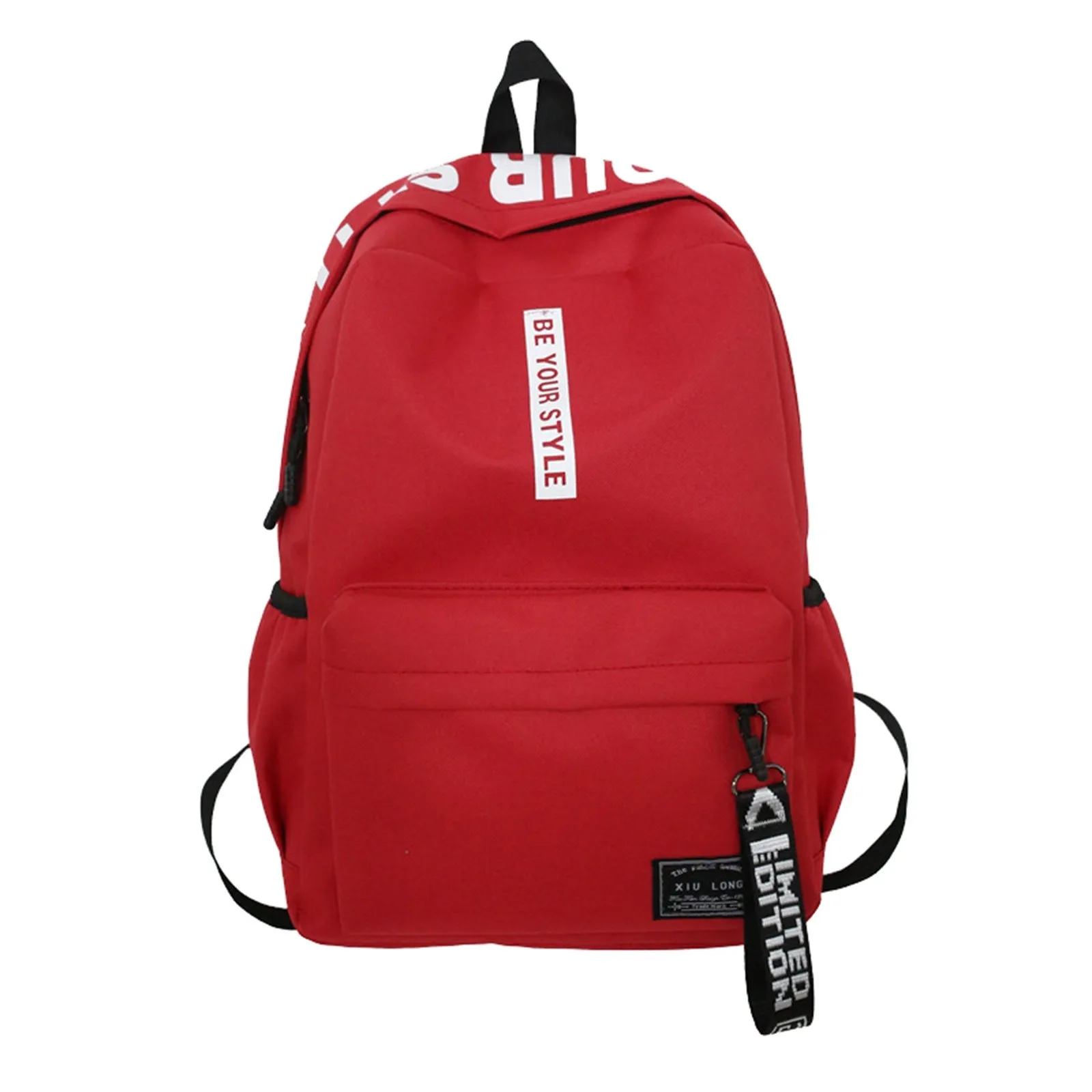 Zaino studentesco leggero e alla moda con logo personalizzabile borsa casual a doppia spalla fodera in poliestere Oxford - immagine 2