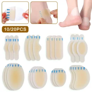 10/20 pz cuscinetti idrocolloidi medicazione nastro tallone Anti-usura cerotto adesivo fasciatura kit di pronto soccorso kit di emergenza campeggio all'aperto