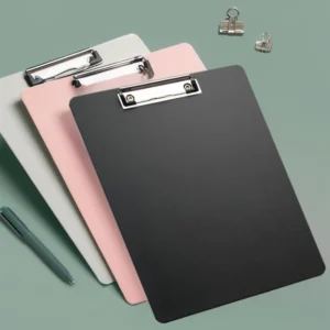 Clip per schede A4 in carta Organizer minimalista per ufficio e studio con pannello rigido per scrittura e archiviazione