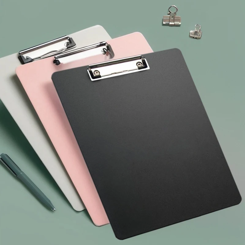 Clip per schede A4 in carta Organizer minimalista per ufficio e studio con pannello rigido per scrittura e archiviazione