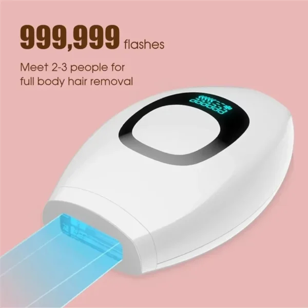 Epilatore Laser IPL A85I per Depilazione Indolore Donna Corpo e Viso 999999 Flash Permanente EU Plug