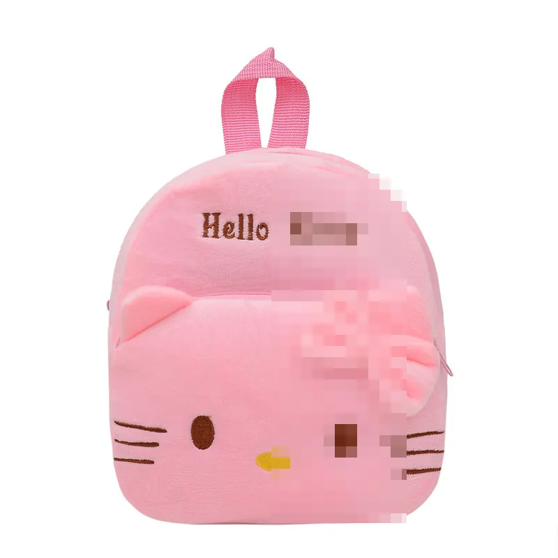 Zaino scuola materna 3-6 anni per bambini borsa a tracolla in peluche resistente ideale come regalo di compleanno - immagine 5