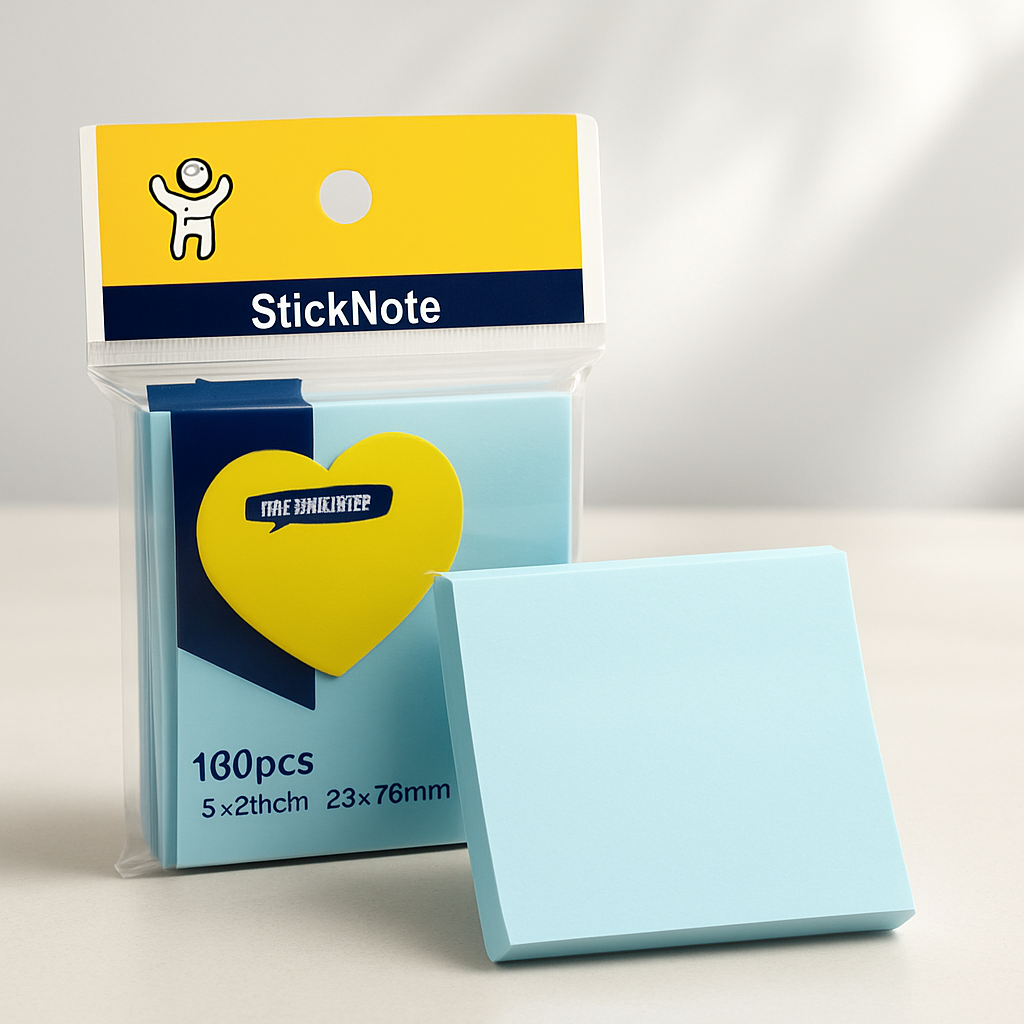 Blocchi Adesivi Colorati e Taccuini – 100 Fogli per Appunti in Ufficio e Studio - immagine 8