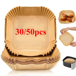 Accessori per Friggitrice ad Aria Gadget da Cucina Utensili di Carta Pasticceria Forniture per Cottura Bakeware Sala da Pranzo