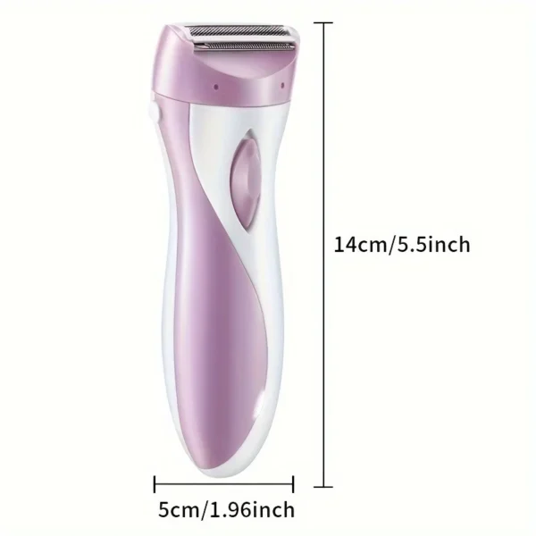 Depilatore Elettrico da Donna Rasoio Portatile USB per Bikini Trimmer Epilatore Professionale - immagine 2