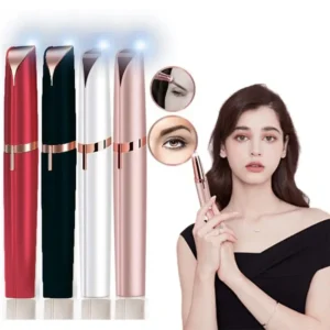 Epilatore Rasoio Elettrico Intelligente Trimmer per Depilazione Sopracciglia Uomo Donna Strumento di Bellezza Pulito