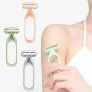 Epilatore portatile facile da pulire per la rimozione dei peli strumenti di bellezza rasoio per il corpo da donna
