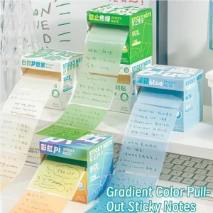 Etichette adesive trasparenti pratiche e decorative per cancelleria riutilizzabili senza colla