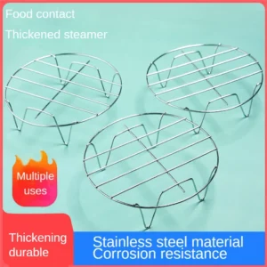 Accessori in acciaio inossidabile per friggitrice ad aria design innovativo gadget da cucina multifunzionali per una cottura sana