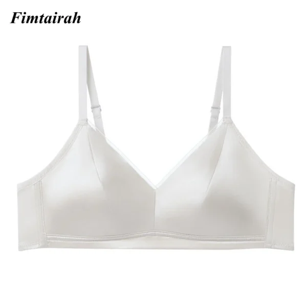 Reggiseno in seta di gelso per donna stile francese primavera estate moda eleganza - immagine 4