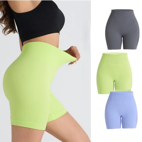 Pantaloncini sportivi estivi da donna per yoga e ciclismo alta qualità fitness all'aperto - immagine 2