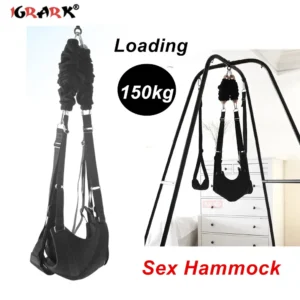 Amaca Erotica da Interno per Coppie Sedia di Posizione Swing Giochi per Adulti BDSM con Corde Bongee