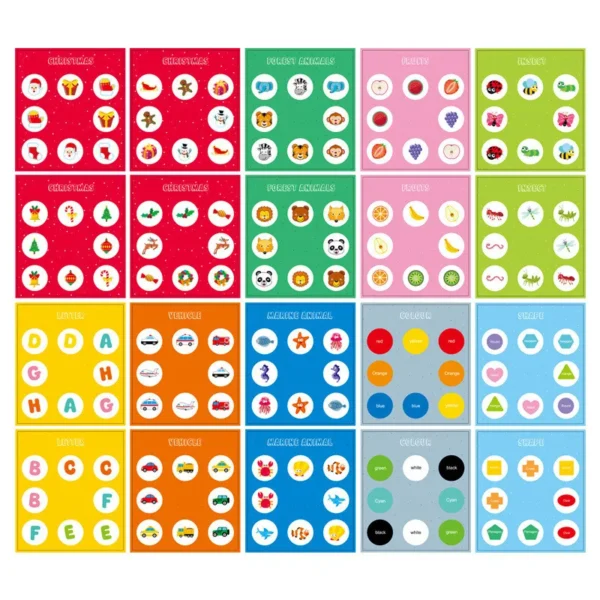 Giochi da Tavolo Montessori per Sviluppare la Memoria e il Pensiero Logico Giocattolo Educativo Creativo per Bambini Sfida Intellettuale - immagine 5