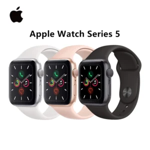 Apple Watch Series 5 Smartwatch GPS 40MM 44MM in Alluminio con Cinturino Sportivo Innovativo