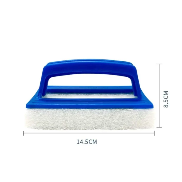 Spazzola per pulizia pareti piscina Scrubber linea acqua accessorio per pulizia vasca idromassaggio spugna detergente piscine - immagine 5