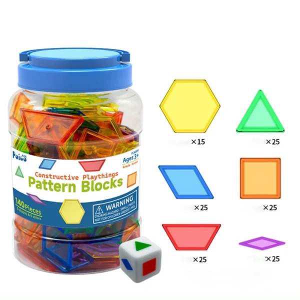 Giocattoli Educativi Montessori per Bambini Matematica 3D Forme Geometriche Colorate Apprendimento Numeri e Lettere - immagine 4