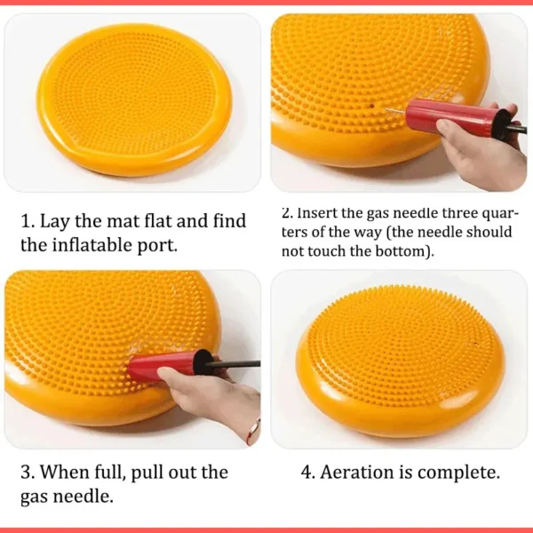 Giocattoli Montessori in PVC per Bambini Cuscino Gonfiabile per Equilibrio e Integrazione Sensoriale Giochi Tattile e Sociali per Feste - immagine 4