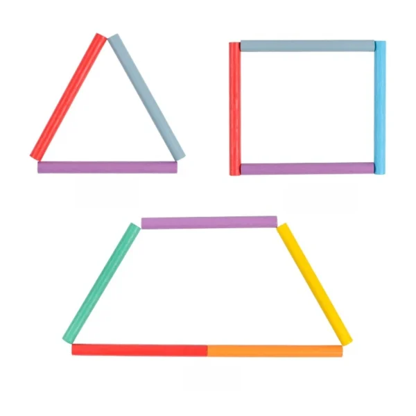 Giocattoli Montessori in legno per lo sviluppo cognitivo dei colori e giochi di equilibrio per bambini con bastoncini educativi e attività per motricità fine e matematica - immagine 5