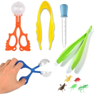 Set di strumenti Montessori per lo sviluppo delle abilità motorie fini Giocattoli educativi per bambini con goccia scoop clip e pinzette