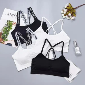 Reggiseno Sportivo Senza Cuciture per Yoga e Allenamento Donna Push Up Top Fitness Morbido per Palestra e Attività Outdoor ad Alto Impatto senza Schienale