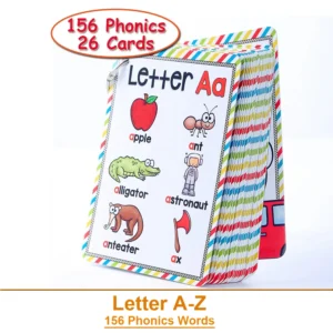 Lettere dell'alfabeto Montessori Carte inglesi Parole foniche Giocattoli educativi per lo sviluppo precoce Sussidi didattici per insegnanti