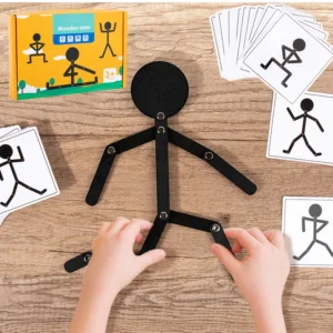 Puzzle Montessori Fai da Te Giocattolo Educativo per Apprendimento Precoce Sviluppo Motorio per Bambini in Età Prescolare